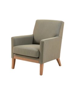 Cassye 29 '' Wide Polyester Wingback Chair (synthetic illustration; no displayed measurements)