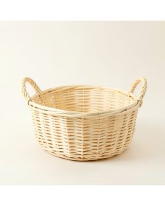 Meadow Canyon Empty Storage Basket - Ivory (synthetic illustration; no displayed measurements)