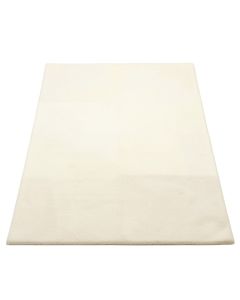 Stone Bend Rectangular Area Rug - White