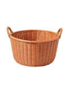 Alder Bridge Empty Storage Basket - Terracotta
