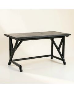 Heath Canyon Empty Workshop Workbench - Black (synthetic illustration; no displayed measurements)