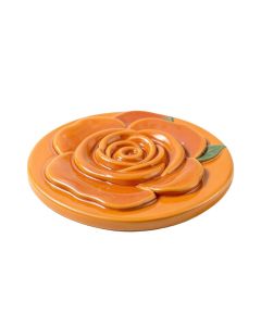 3Drose Ceramic Tile Coasters - Flower Girl Mexican Art Colorful - Set Of 4 ( Cst_21129_3 )