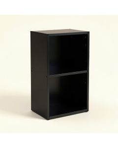 2 - Shelf Storage Cabinet (synthetic illustration; no displayed measurements)
