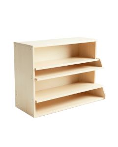 Laurel Brook Desktop Shelving Unit - Ivory