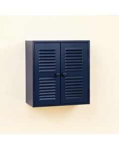 Aspen Brook Wall-Mounted Laundry Cabinet - Navy (synthetic illustration; no displayed measurements)
