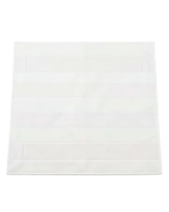 Brook Branch Rectangular Outdoor Rug - White (synthetic illustration; no displayed measurements)