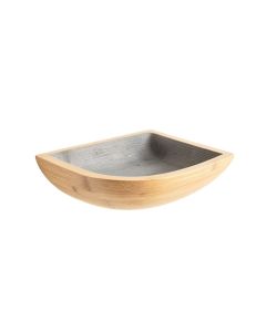 Pine Crossing Wall-Mounted Cat Perch - Gray (synthetic illustration; no displayed measurements)