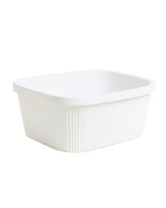 Heath Crest Empty Storage Basket - White (synthetic illustration; no displayed measurements)