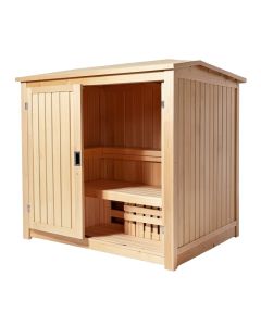 Princeton 6 Person Traditional Steam Sauna In Cedar