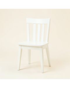 Field Arc Small Chair - White (synthetic illustration; no displayed measurements)