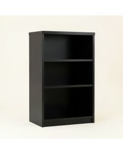 Spruce Arc Freestanding Bookcase - Black (synthetic illustration; no displayed measurements)