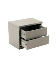 Oak Canyon Small-Parts Storage Drawer Cabinet - Gray (synthetic illustration; no displayed measurements)