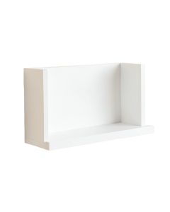 Briar Bend Wall-Mounted Shelf - White