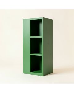 Alder Dell Narrow Cubby Tower - Green (synthetic illustration; no displayed measurements)
