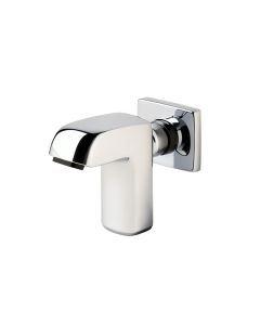 Arched Square Single Hole Vessel Sink Bathroom Faucet