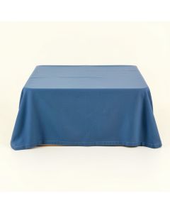 Reed Branch Flat Bed Sheet - Blue (synthetic illustration; no displayed measurements)