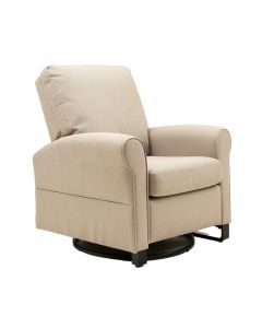 33.8 '' Wide Manual Swivel Recliner (synthetic illustration; no displayed measurements)