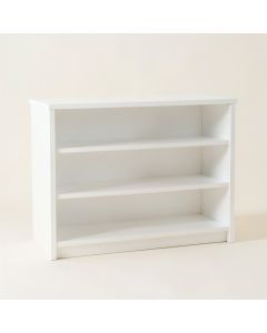 Cove Branch Low Bookcase - White (synthetic illustration; no displayed measurements)