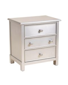 Laskowski Crystal 3 Drawer Nightstand (synthetic illustration; no displayed measurements)