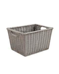 Sage Canyon Empty Storage Basket - Gray