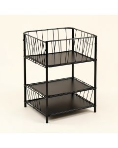 3 Tier Fruit Wire Basket (synthetic illustration; no displayed measurements)