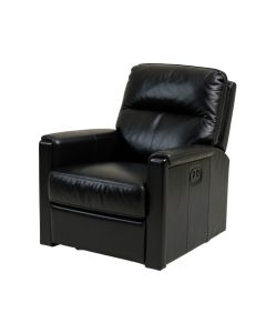 Weingartner 34 '' Wide Faux Leather Power Home Theater Recliner (synthetic illustration; no displayed measurements)