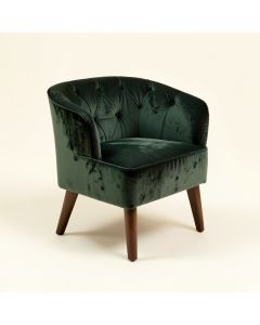 Pappalardo Tufted Velvet Side Chair (synthetic illustration; no displayed measurements)