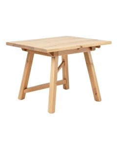 Alysin Bar Height Butterfly Leaf Rubberwood Solid Wood Dining Set