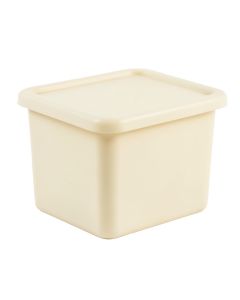 Summit Arc Closed Outdoor Storage Box - Ivory (synthetic illustration; no displayed measurements)