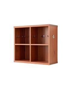Maple Canyon Wall-Mounted Entryway Organizer Shelf - Terracotta (synthetic illustration; no displayed measurements)