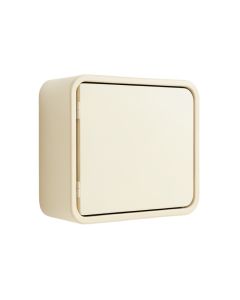 Ash Bend Wall-Mounted Entry Cabinet - Ivory (synthetic illustration; no displayed measurements)