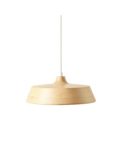 Sage Bend Pendant Light Suspended From One Plain Cable - Beige (synthetic illustration; no displayed measurements)