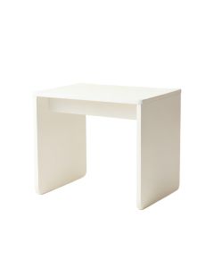 Hazel Arc Small Writing Desk - White (synthetic illustration; no displayed measurements)