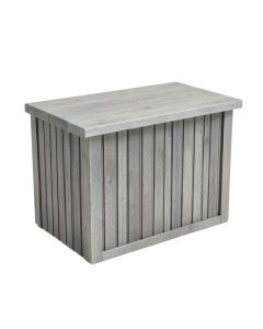 Oak Bridge Closed Outdoor Storage Box - Gray (synthetic illustration; no displayed measurements)