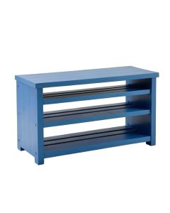 Field Brook Shoe Storage Bench - Blue (synthetic illustration; no displayed measurements)