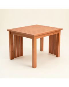 Alder Bend Patio Table - Terracotta (synthetic illustration; no displayed measurements)