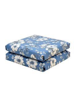 Blue Floral Duvet Cover Set