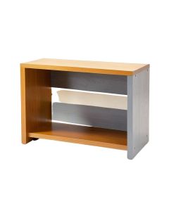 Arocho Solid Wood Shelves Storage Bench