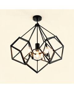 Ananke Unique / Statement Geometric Chandelier (synthetic illustration; no displayed measurements)