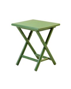 Vale Bridge Compact Balcony Table - Green (synthetic illustration; no displayed measurements)