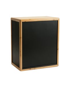 Birch Branch Freestanding Laundry Folding Counter - Black (synthetic illustration; no displayed measurements)