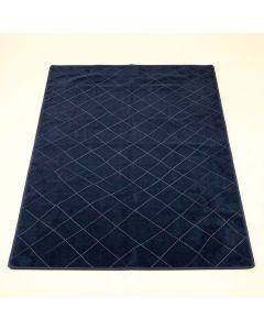Bay Crest Rectangular Area Rug - Navy (synthetic illustration; no displayed measurements)