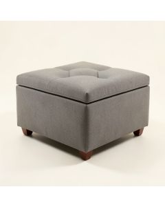 Landis 34.6 '' Tufted Square Cocktail Ottoman (synthetic illustration; no displayed measurements)