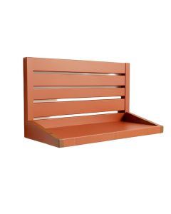 Maple Dell Wall-Mounted Entryway Organizer Shelf - Terracotta (synthetic illustration; no displayed measurements)