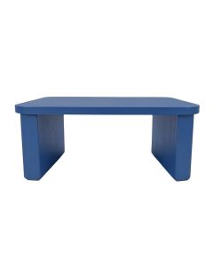 Ash Bluff Desktop Monitor Riser - Blue (synthetic illustration; no displayed measurements)