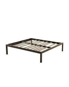 Aguie 43.31 '' Steel Bed Frame
