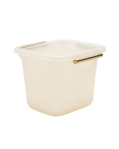 Toilettree Frosted Acrylic Bathtub Caddy With Rust-Proof Stainless Steel Handles (synthetic illustration; no displayed measurements)