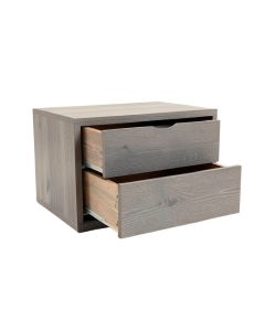 Birch Dell Small-Parts Storage Drawer Cabinet - Gray (synthetic illustration; no displayed measurements)