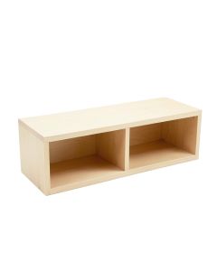 Aspen Bend Shoe Storage Bench - Ivory (synthetic illustration; no displayed measurements)