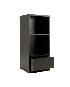Ash Branch Narrow Cubby Tower - Black